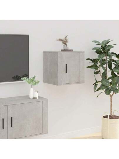 VidaXL TV Wand Units Pcs 40x34.5x40 Cm Concrete Grijs view 4