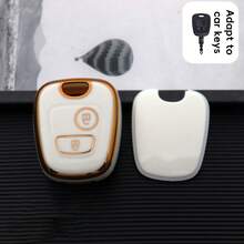 1 pezzo Custodia protettiva in TPU per chiave telecomando auto, adatta per Peugeot 307/206/207, Citroen C2/Picasso, protezione morbida e durevole in TPU, regalo ideale - Multicolore - Visualizzare 3