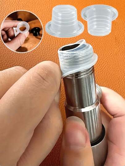 10/30/50 st universella silikonpackningar för kranar - läckagesäkra tätningsringar för köks-/badrumsblandare, inga batterier krävs, lämpliga för standard europeiska och amerikanska kontakter