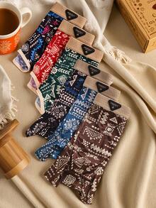 6 Pieces Of Men's Retro Boxer Briefs - Breathable Quick-Drying Elastic Printed Swim Trunks, Lightweight Sports Fitness Shorts, Suitable For Summer Running Comfort, Machine Washable, High-Quality Underwear, Casual Sportswear, Elastic Material, Comfortable Underwear, Essential For Fitness Enthusiasts, Random Colors In A 6-Piece Set.