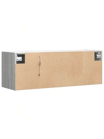 VidaXL TV Wand Unit LED Lighting 100x31x35 Cm Grijs Sonoma view 8