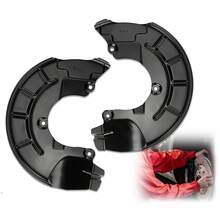 2x ANKERBLECH SPRITZBLECH FÜR VW POLO 9N 6R UP FABIA IBIZA VORNE LINKS + RECHTS - Schwarz - Übersicht 1