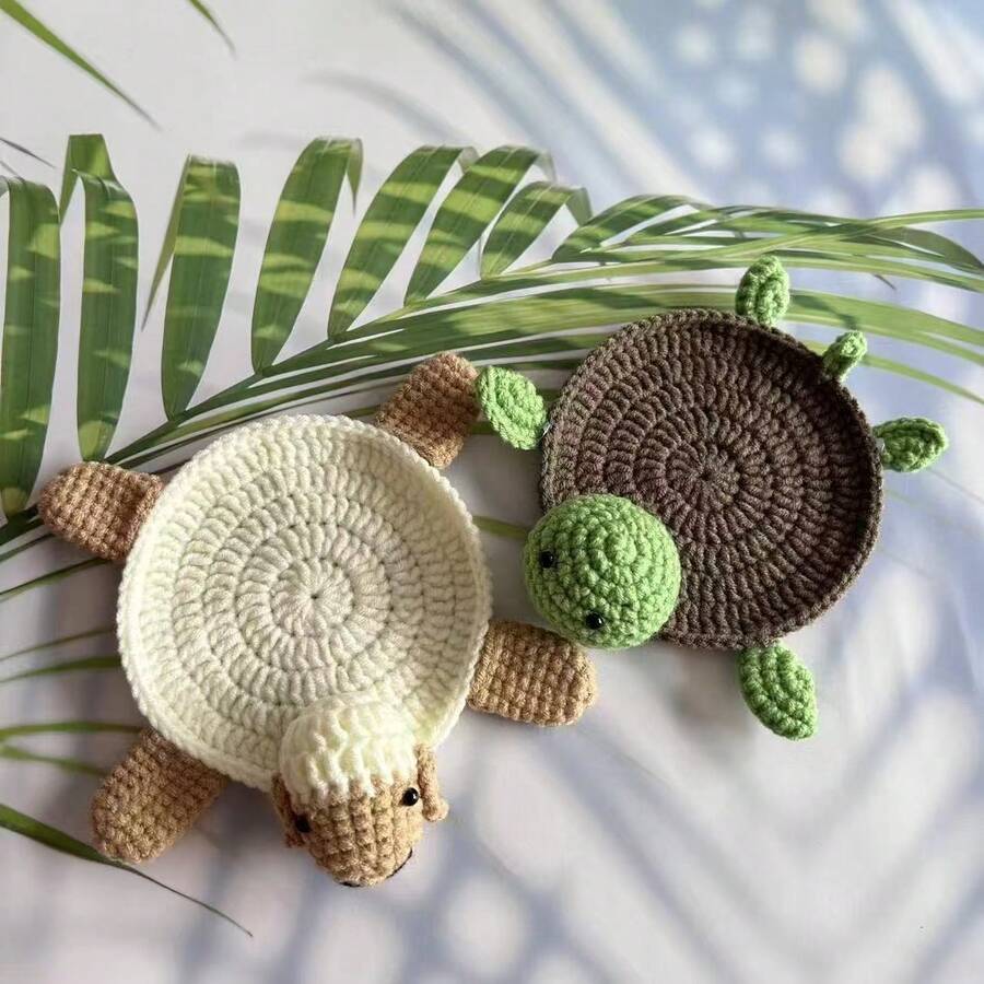 1pc Unique Turtle Shaped Coaster, Ideal As Housewarming Gift, Holiday Gift, Christmas Gift For Teachers, Friends, Mothers