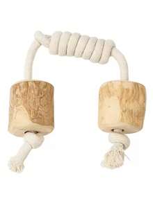 1 Đồ chơi gặm cho chó con bằng gỗ cà phê - Gậy gặm tương tác cho mọi giống chó, Đồ chơi huấn luyện và chăm sóc sức khỏe răng miệng cho chó thích nhai hung dữ - Nhiều màu - Xem 8