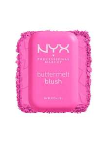 NYX Buttermelt Blush My Butta Half Makeup Blush 0.17oz/5g Silky Texture Easy Blend Buildable Color Natural Finish Long-Lasting Girlfriend Wife Mother Friend Birthday Graduation Party Travel Camping Outdoors School Campus Trip Festivals Anniversary Fall Autumn Helloween Fall Looks Sweet Makeup Modern Sweet Pearlescent Finish