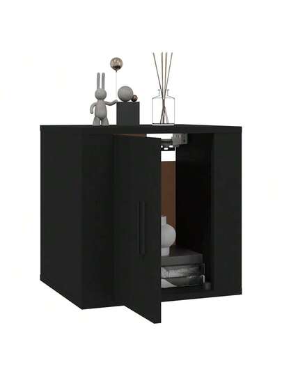 VidaXL TV Wand Unit 40x34.5x40 Cm Zwart view 3