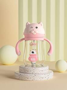 1个240毫升可爱卡通造型儿童水杯，萌趣婴儿训练杯，高品质防漏防摔材质，配有舒适手柄和重力球，适合6个月以上宝宝，居家、户外、幼儿园均可使用，节日礼物之选。 - 汪先生粉 - 查看 9