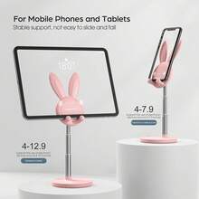 1Pc Cute And Cute Rabbit Shaped Extendable Phone Holder, A Must-Have For Teenage Fans! Household Items