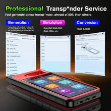 Autel KM100 Scanner Same As KM100X/E, Lite Of IM508S Pro IM608 PRO 2 Programming Tool Free Update OBD Learning On 99% Car, Scan VIN/License Built-In APB112 - black red - View 5