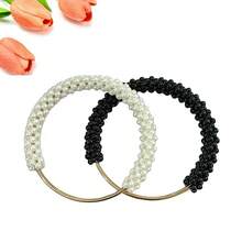 Factory Direct Wholesale Pearl Handbag Accessories! Suitable For Woven Bags, Bucket Bags & Moon Bags, Practical For DIY Handle Loops & Wrist Ornaments
