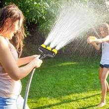 Garden Hose Sprayer Nozzle Watering Pipe Garden Water Spray Misting Nozzle Perfect For Lawn Garden And Yard - Yellow - View 1