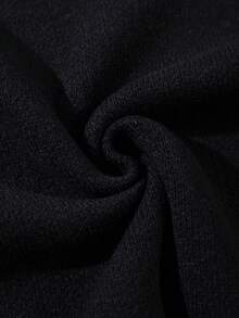 ANDREILEE 秋冬新款男士休闲宽松街头风复古美式骷髅暗黑风针织圆领毛衣 - 黑色 - 查看 10