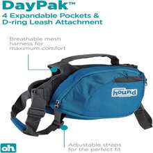 Kyjen Outward Hound The Quick Release Dog BackPack (Assorted, Medium) - ColorA - View 5