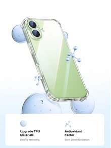 UGREEN Crystal Transparent Airbag Series Mobile Phone Case Compatible With IPhone 17 Air Pro Max - Clear - View 8