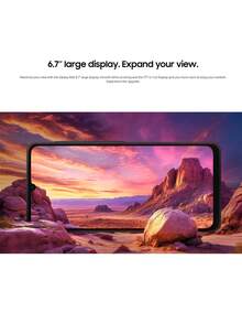 三星 Galaxy A06 4G 智能手机全球版 6.7 英寸大尺寸 HD+ 显示屏 50MP 三摄像头 5000mAh 长效电池 侧面指纹解锁 USB Type-C *无充电器