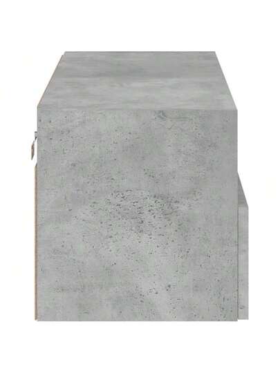 VidaXL TV Wand Unit 80x30x30 Cm, Finished Wood, Concrete Grijs view 9