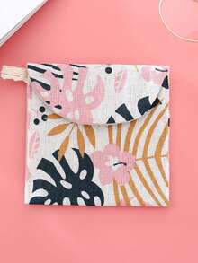 Sanitary Napkin Storage Bag, Period Bag Pad Bag, Zipper Storage Bag Portable Pouch With Large Capacity, For Storing Napkins, Panty Liners And Tampons, Creative Cute Menstrual Pad Cartoon Coin Purse,Large Capacity And Simple Style For Storing Sanitary Napkins, Pads And Tampons Back To School Lipstick Beauty Storage Bag Travel Essentials Travel Organizer For Beach Summer Vacation