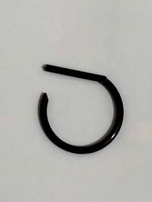 316L Edelstahl Elektroplattierte runde Ohrringe, Nasen-/Lippen-/Knorpel-Ringe, einfache Creolen, unisex geschlossene Piercings Mehrzweck-Ringe