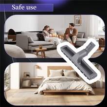 Floor Brush For V6 DC35 DC45 D47 D49 DC52 DC58 DC59 DC62 DC63 Robot Vacuum Cleaner Brush Head Accessories - Grey - View 3