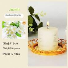 8 colores 5*5CM 5*7CM Velas perfumadas vibrantes | Fragancia premium de larga duración y sin humo | Perfectas para fiestas, eventos y decoración del hogar (cada tono = aroma único)