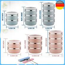 Insulated Lunch Box 2 3 4 Layer Stainl Steel Lunch Box Food Container  2025