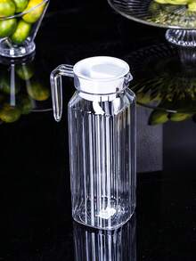 1pc Plastic Acrylic Cold Water Pitcher, Milk/Juice/Beverage Dispenser, 500/1100/1500/2000ml