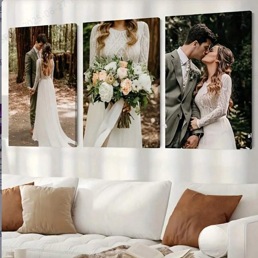 3pcs Arch Photo Template, Arch Wall Photo, Arched Wall Photo, Editable Family Photo Template, Family Photo Template, Arch Wedding Photo Template