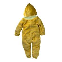 Disney Footless Romper With Embroidered Hat - Yellow - View 4