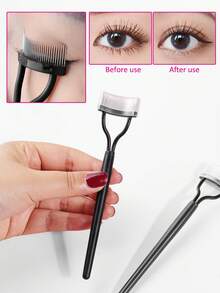 16pcs Stainless Steel Lash Curler Set, Includes 1 Lash Curler With Comb, 1 Lash Brush, 2 Lash Rollers, 1 Angled Dual-Ended Brow Brush, 1 Brow Comb, 10 Replacement Pads, For Lash & Brow Care,Stainless Steel Eyelash Curler With Wide Opening For Easy And Long-Lasting Curling Effect, Professional Makeup Tool,Makeup,Cheap,Room Decor,Vanity,Travel,Bedroom,Makeup Accessories,Eyelash Curler