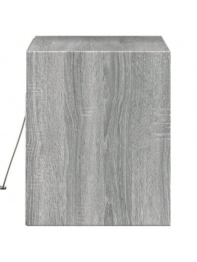 VidaXL TV Wand Unit LED 80x31x35 Cm Grijs Sonoma Oak view 7