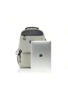 Samsonite TR1*94035 Men's Backpack: High-Value, Simple Design, Large Capacity, Scientific Partitioning, Splash-Proof And Wear-Resistant Fabric, The First Choice For Commuting And Travel