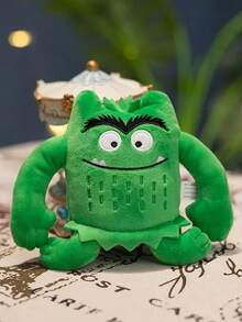 7 件可爱情绪怪物毛绒玩具彩色怪物情绪填充动物毛绒玩具儿童生日派对家居女孩房间装饰感恩节创意礼物 - 彩色 - 查看 5