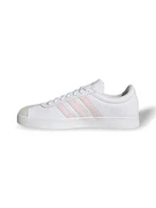 Adidas VL 球场基础鞋 - 灰粉 - 查看 1