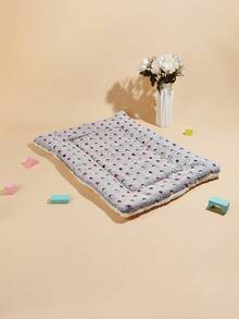 Chất liệu polyester, thiết kế dễ thương, thoáng khí, có thể giặt, đệm nằm cho thú cưng dày dặn, phù hợp cho mèo và chó nhỏ và vừa sử dụng quanh năm (phù hợp với những chú chó ngoan ngoãn như gấu bông, không phù hợp với chó lớn). - Xám - Xem 11