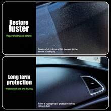 Ryekew Ryekew 50G HA-02 Agente restaurador de neumáticos de coche, revestimiento de brillo para neumáticos, plástico, goma y ruedas, spray pulidor y brillante para detalles de automóviles