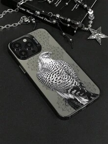 1 ốp lưng điện thoại chống rơi, họa tiết chim đại bàng, chất liệu mờ, tương thích với iPhone 11, 12, 13, 14, 15, 16 Pro Max, X, XS, XR, 16e, 15 Plus, tương thích với Galaxy, OPPO, Realme, Vivo, Redmi, Infinix, Honor X50i, phiên bản quốc tế, không phải phiên bản nội địa. - Nhiều màu - Xem 2