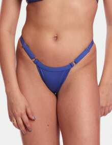 Biquíni Calcinha Reguladora Moda Praia Verão Calcinha de Biquíni Moda praia Biquíni Verão feminino - Azul Royal - Visão 2