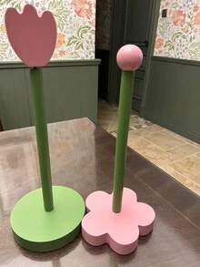 Giá treo khăn giấy, Giá treo khăn giấy, Mặt bàn bếp, Phòng ngủ và phòng tắm, Trang trí nhà cửa, Hoa Ngày lễ tình nhân Năm mới Trang trí không khí Giá treo khăn giấy Nhà bếp Phòng tắm Giá treo khăn giấy, Giá treo màng bọc thực phẩm1 chiếc - Nhiều màu - Xem 10