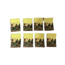 100 Count Mylar Zipper Bags With Window, Odor-Resistant, Waterproof, Reusable Plastic Bags For Candy, Gummies, And Small Items - Uncoated, Self-Sealing Storage Bags