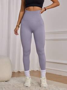 Colanți de yoga pentru femei, cu nervuri, groși, cu control al abdomenului, pentru sală, linii subțiri, pentru ridicarea feselor, antrenament, compresie