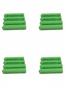 1.2V-2000mAh AAA 和 AA 可充电电池，USB 专用充电器，带短路保护，高容量可充电电池（此充电器仅适用于为这些电池充电） - 彩色 - 查看 20