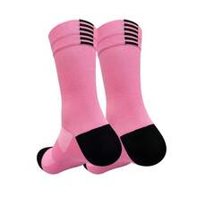 1/5/10 Pairs Cycling Socks, Outdoor Training Durable Quick-Dry Mesh Breathable Mid-Calf Sports Socks, Fall