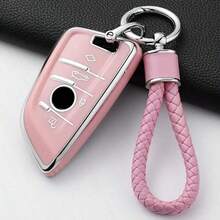 Easypie Selection 1 pieza Funda protectora de TPU suave compatible con BMW Serie 1 3 5 7 X1 X3 X5 X6 X7, Llavero, Accesorios para automóvil, Mejor regalo para amigos, Graduación, Regreso a la escuela, Decoración navideña, Día de San Valentín, Padres, Halloween, Acción de Gracias, Personalizado, Cumpleaños, Año Nuevo - Unitalla - Ver 5