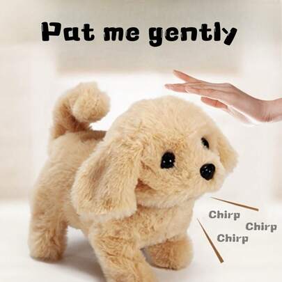 2025 New Product - Toy Pet Dog - Cute And Endearing Toy Dog, Capable Of Walking, Wagging Tail And Barking. Interactive Pet, Perfect Gift.