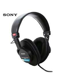 Sony MDR-7506 耐用專業音訊耳機 可折疊設計 清晰中高頻 輕量配戴適合長時間使用 - 黑色 - 查看 1