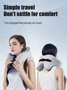 1pc Multi-Functional Neck Pillow, U-Shaped Car Pillow, Office Nap Pillow, Travel Memory Foam Pillow - one-size - View 6