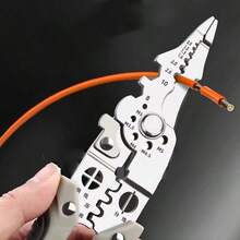 1 Pc Wire Stripper Multifunctional Wire Stripper Scissors Electric Hardware Tools Wire Stripper Tools - Bạc - Xem 1