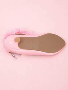 Girls' Princess Style Fashion Dance High Heel Shoes, Spring/Autumn - Pink - View 6