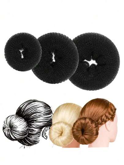 Hair Donut Bun Maker Magic Foam Sponge อุปกรณ์จัดแต่งทรงผมสำหรับผู้หญิง S อุปกรณ์ทำผมบันขนาดใหญ่ง่ายๆ DIY, กลับไปโรงเรียน, สิ่งจำเป็นสำหรับวันหยุดพักผ่อน, เครื่องประดับผมสำหรับผู้หญิง, แปรงปัดผมเรียบ, อุปกรณ์เสริมสำหรับช่างตัดผม, ไดร์เป่าผม, ผม, ช่างตัดผม, เครื่องมือทำผม, ผลิตภัณฑ์ดูแลผม, เครื่องประดับผม, แปรงปัดขอบ, แปรงจัดแต่งทรงผม, ผลิตภัณฑ์ดูแลผมหยิก, อุปกรณ์ทำผม, เครื่องประดับ, กรรไกรตัดผม, คริสต์มาส, ร้านตัดผม, ทำผม, ไดร์เป่าผม, แปรงผม, ช่างตัดผม, อุปกรณ์ทำผม, ทรงผม, ทำผม, อุปกรณ์เสริมสำหรับช่างตัดผม, ร้านตัดผม, อุปกรณ์ทำผม
