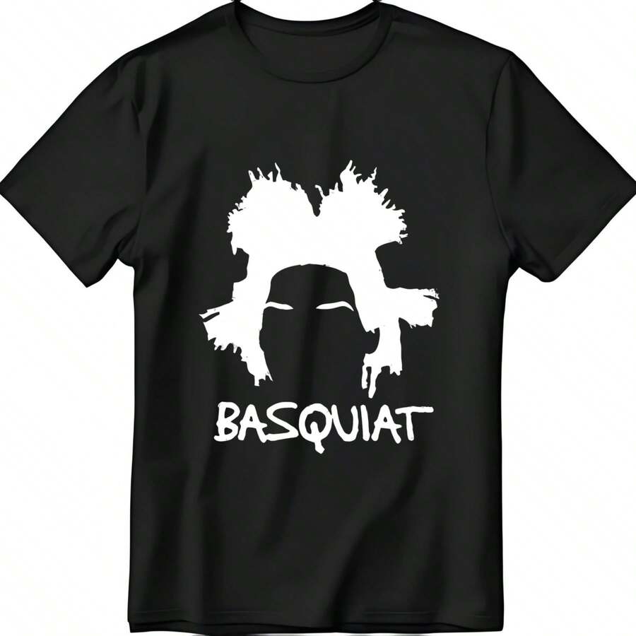 As Basquiat Shirt, Basquiat Dread Loc Tee - màu đen - Xem 1